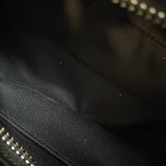 Black little bag. Would be great for going out as the top totally zips up. 11x8” - Picture 5 of 7